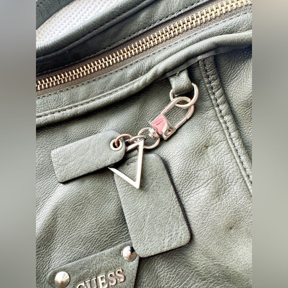 Guess - Side Body Bag/Purse - Deep Green - Picture 3 of 9